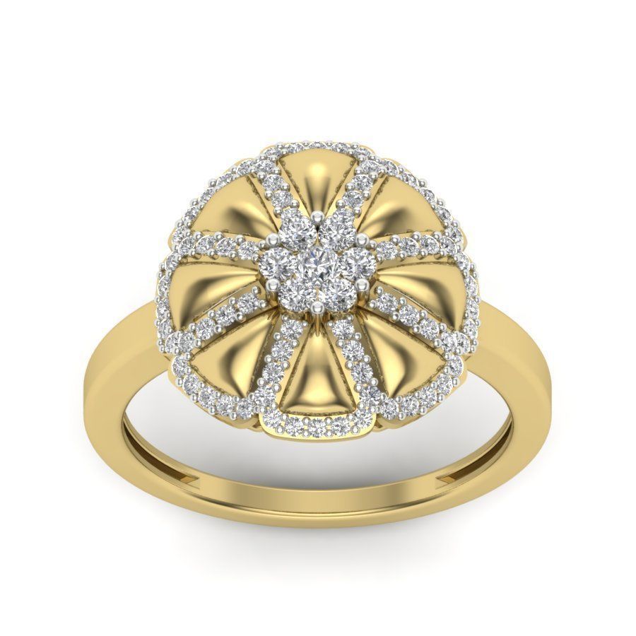 Women cocktail ring 3dm render detail 3D print model 3D print model_1