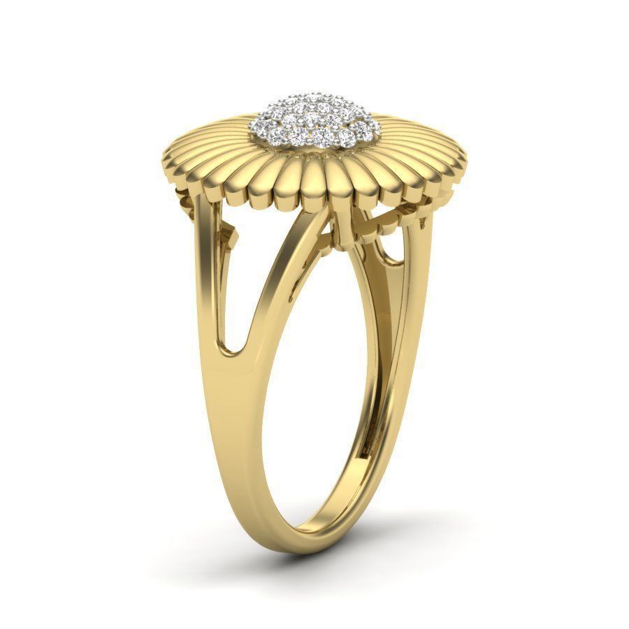 Women cocktail ring 3dm render detail 3D print model 3D print model_3