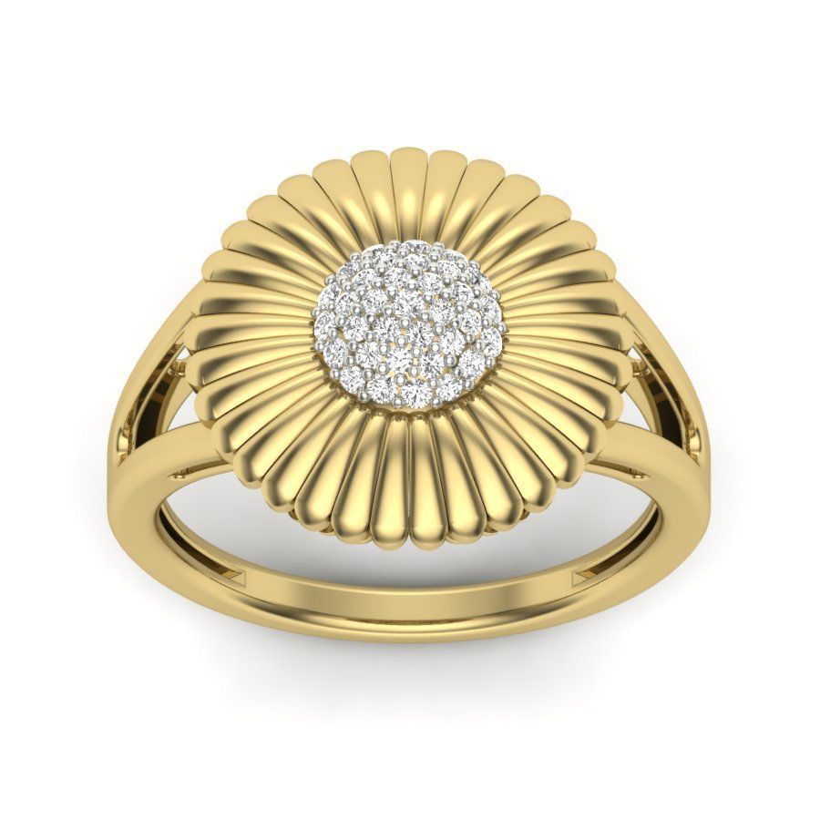 Women cocktail ring 3dm render detail 3D print model 3D print model_1