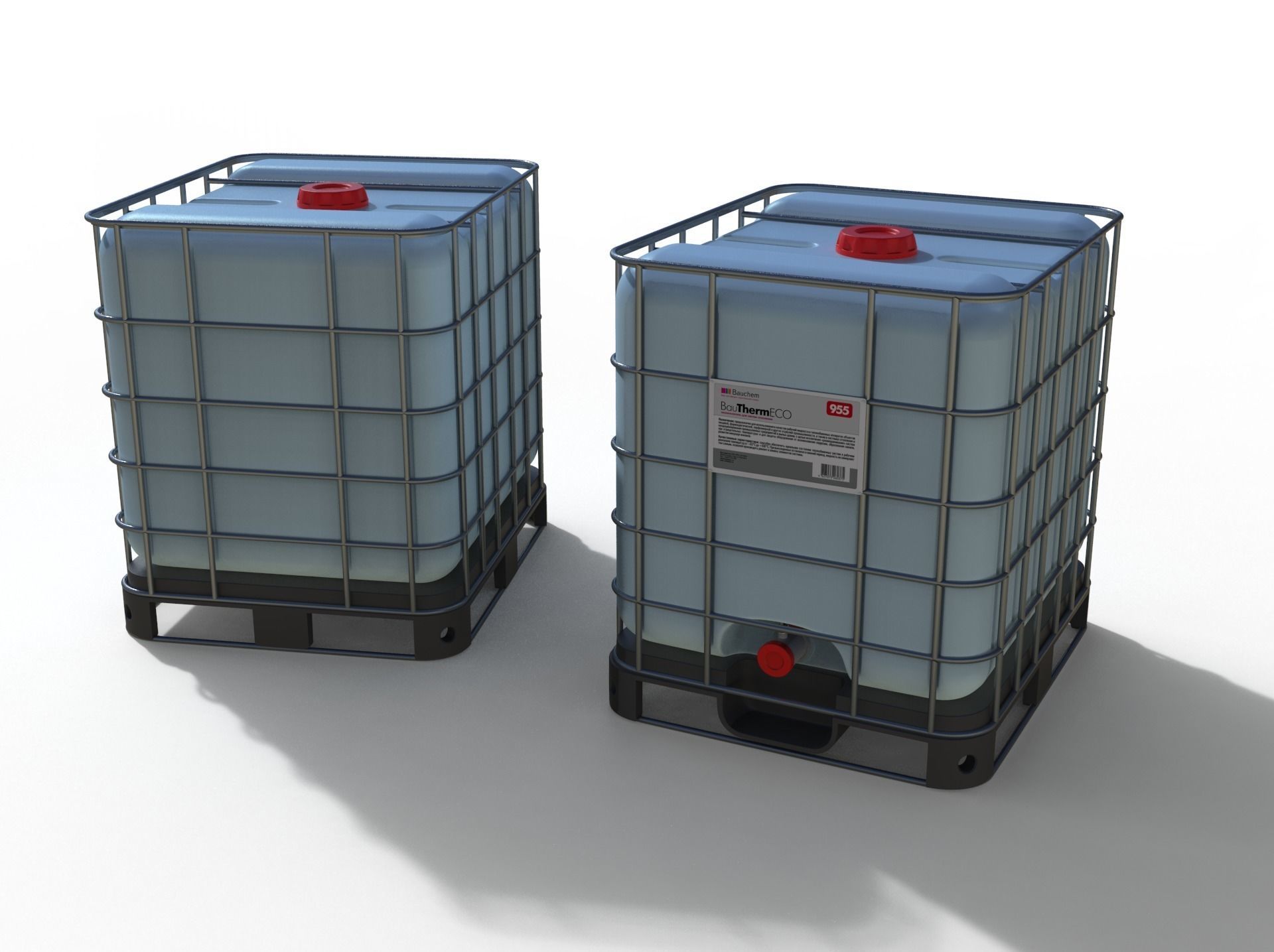 IBC Tank Container  3D model_2