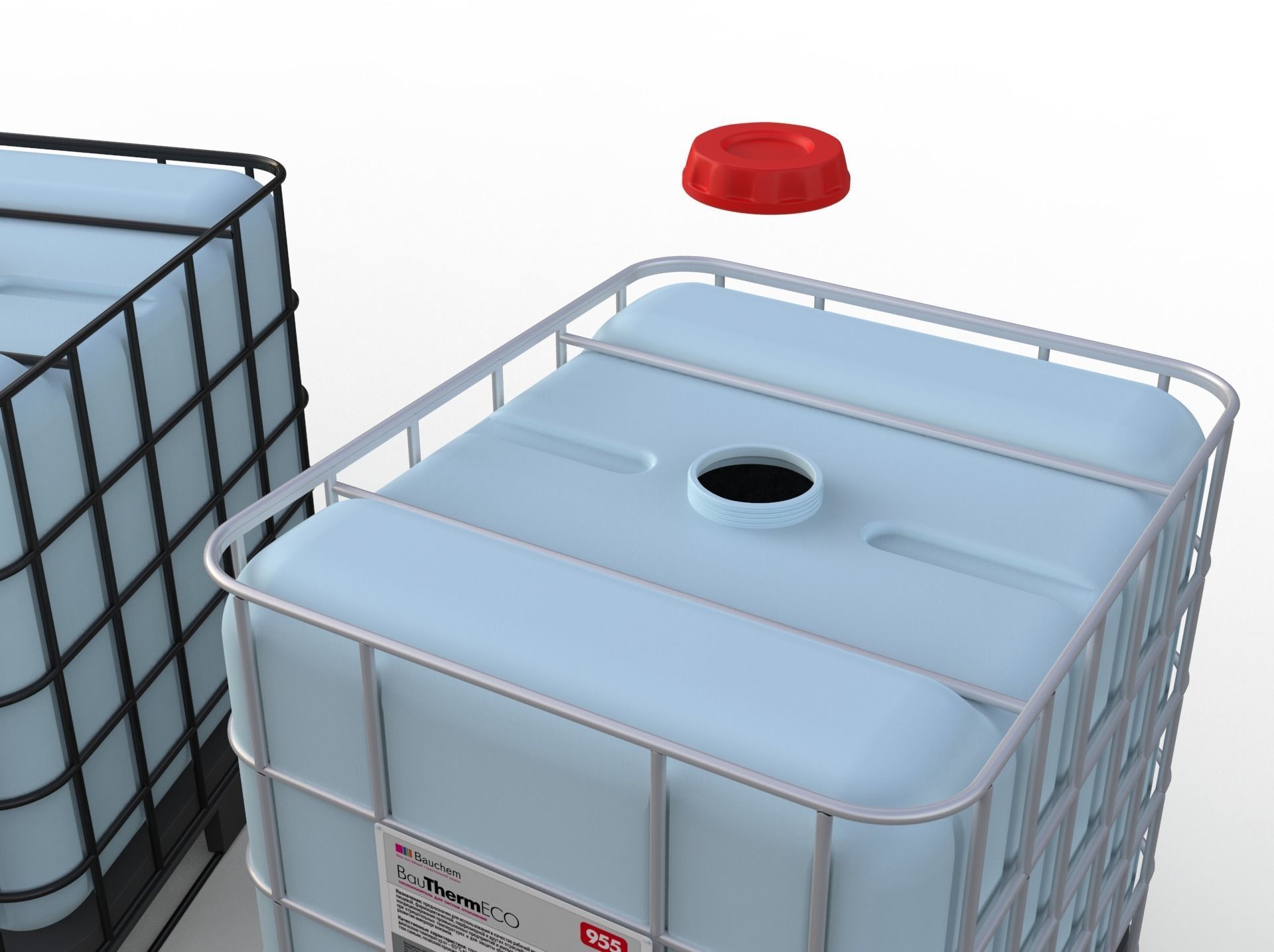 IBC Tank Container  3D model_4
