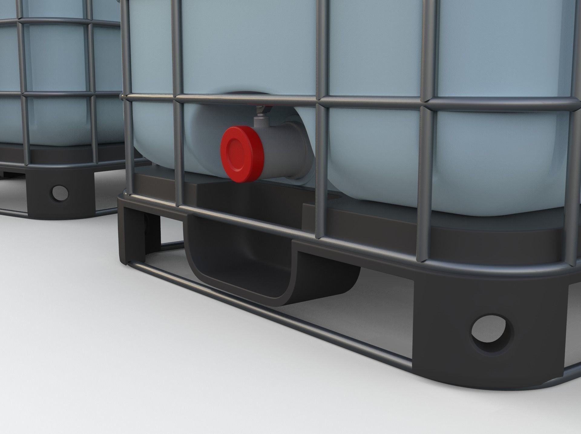 IBC Tank Container  3D model_5