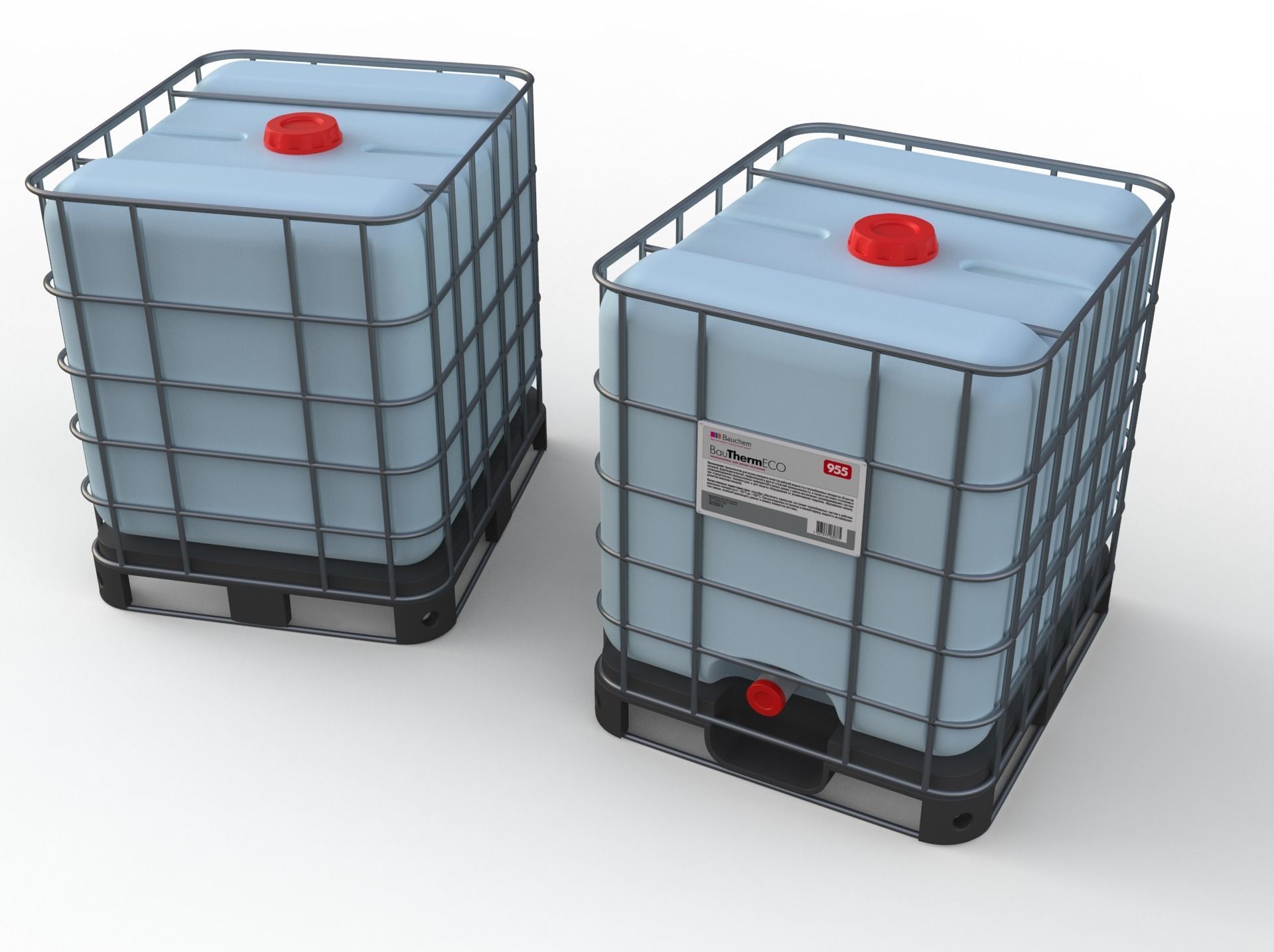IBC Tank Container  3D model_3