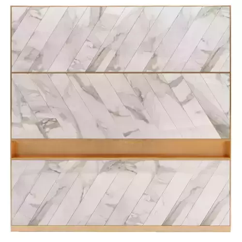 Decor marble wall with lines