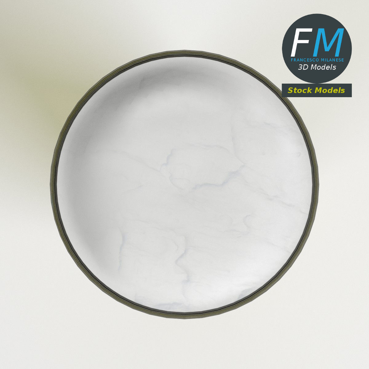 Glass with beer 7 3D model_6