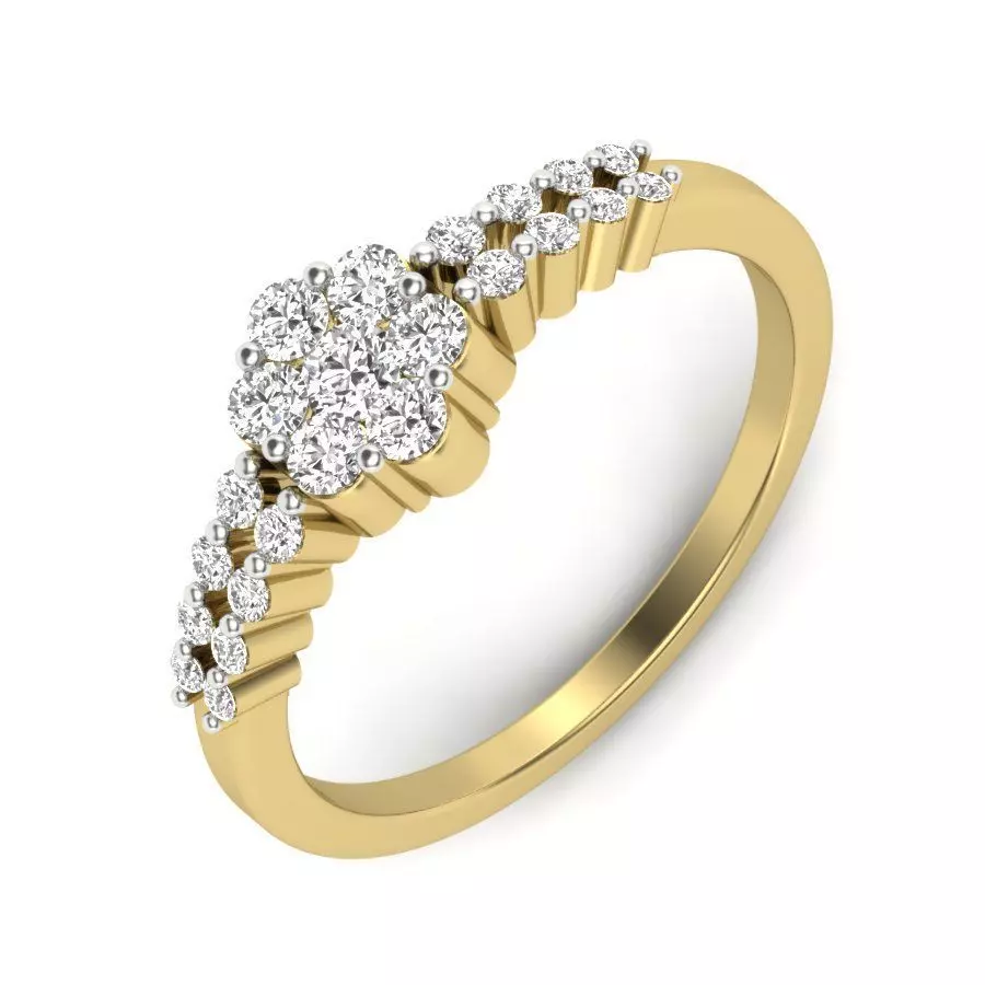 Women ring 3dm render detail 3D print model 3D print model_0