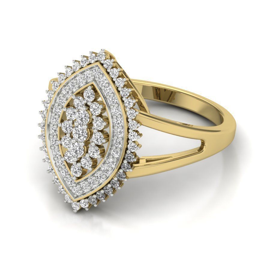 Women ring 3dm render detail 3D print model 3D print model_4