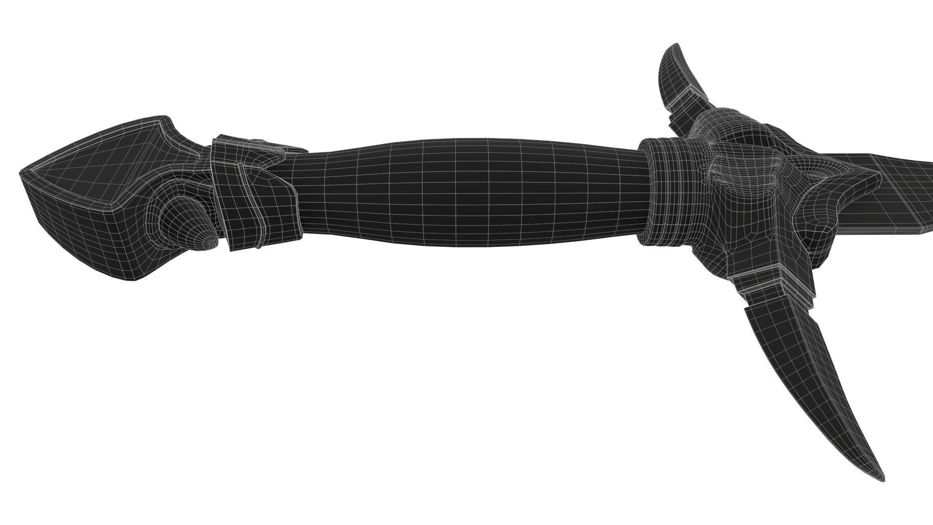 Dagger Ancient 1 3D model_7