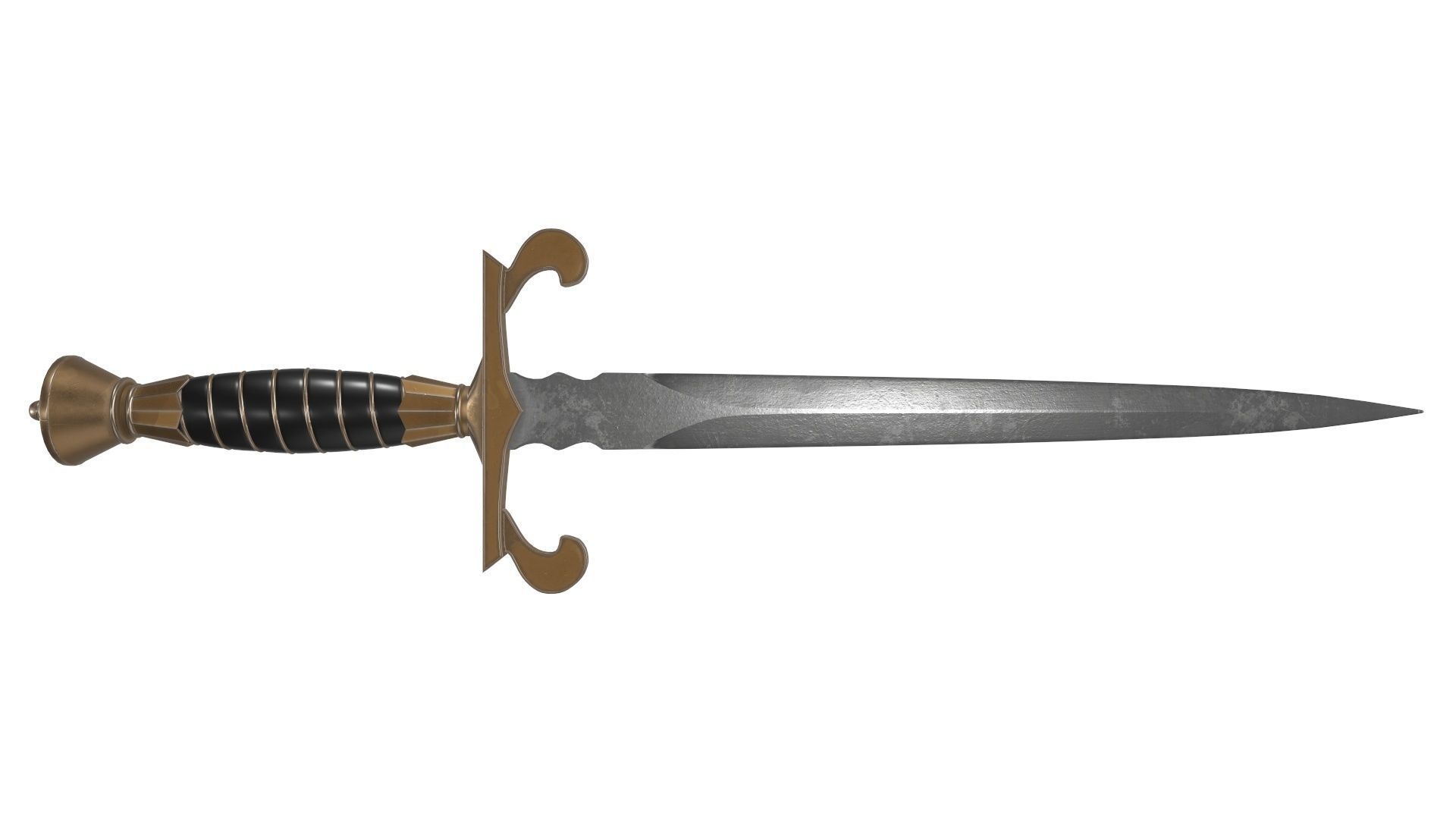 Dagger Fantasy 1 3D model_2
