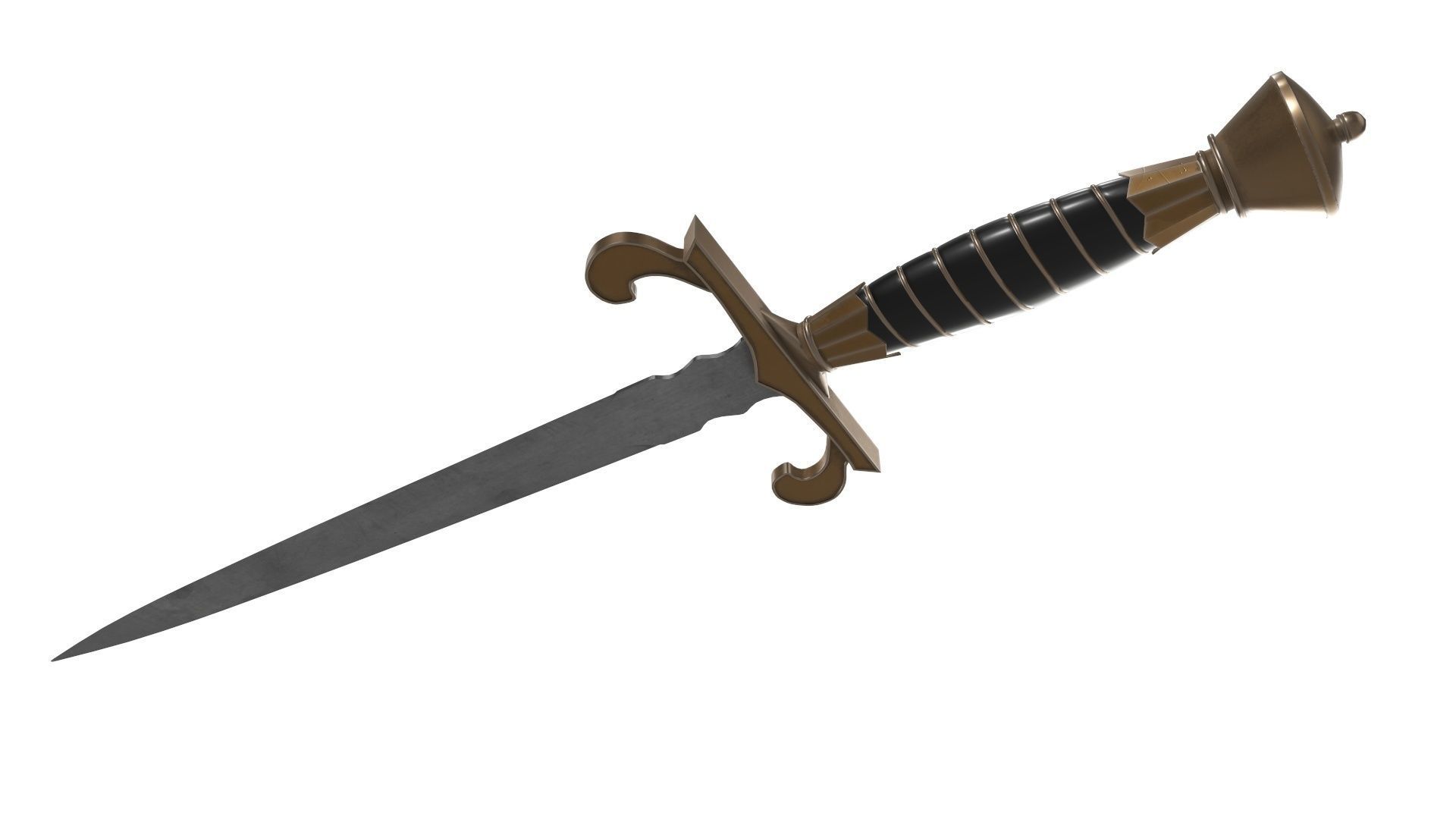 Dagger Fantasy 1 3D model_6