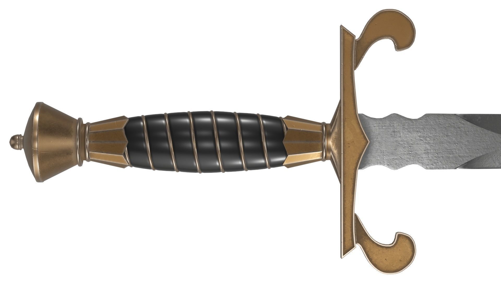 Dagger Fantasy 1 3D model_4