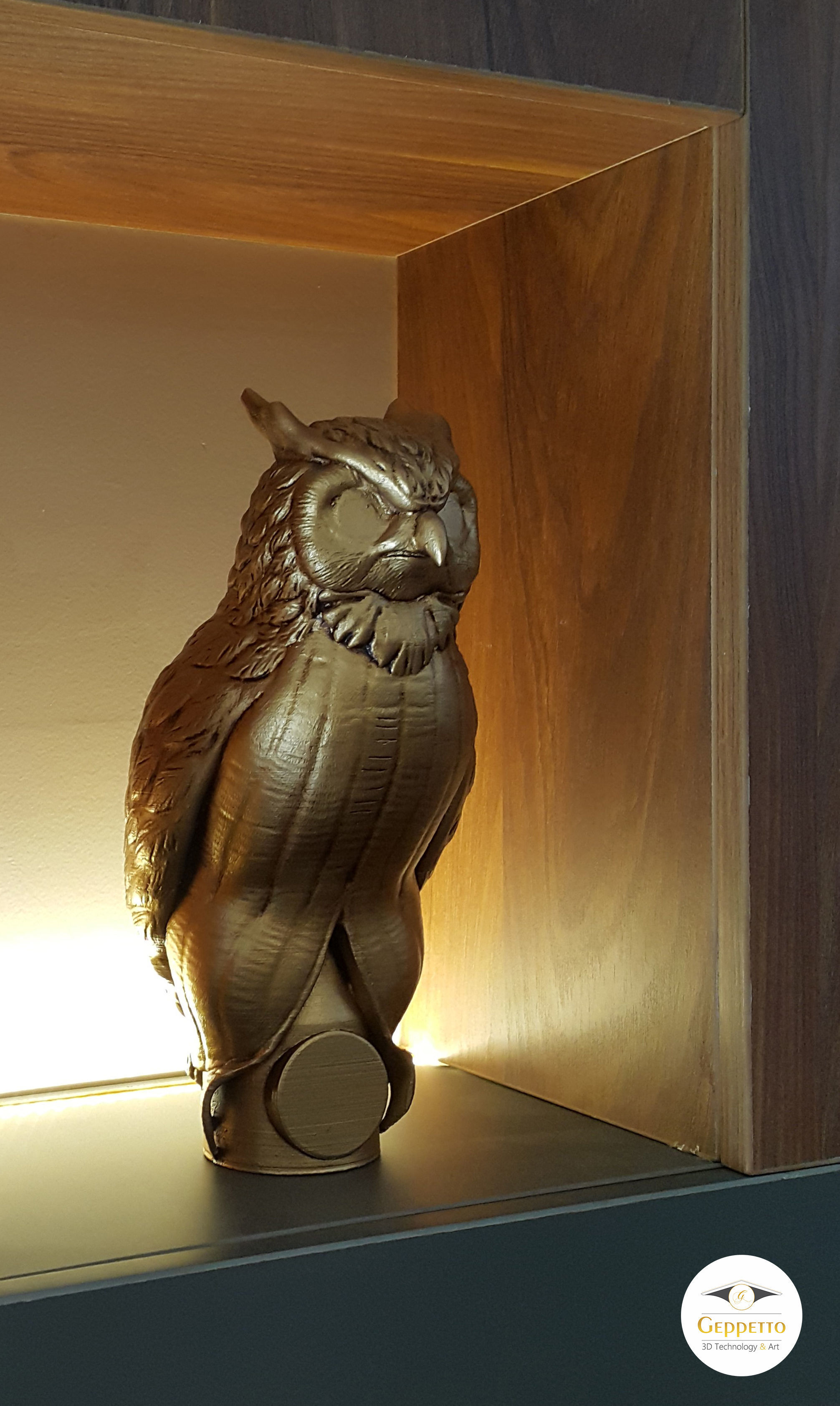OWL  sculpture Ready to Print 3D print model_13
