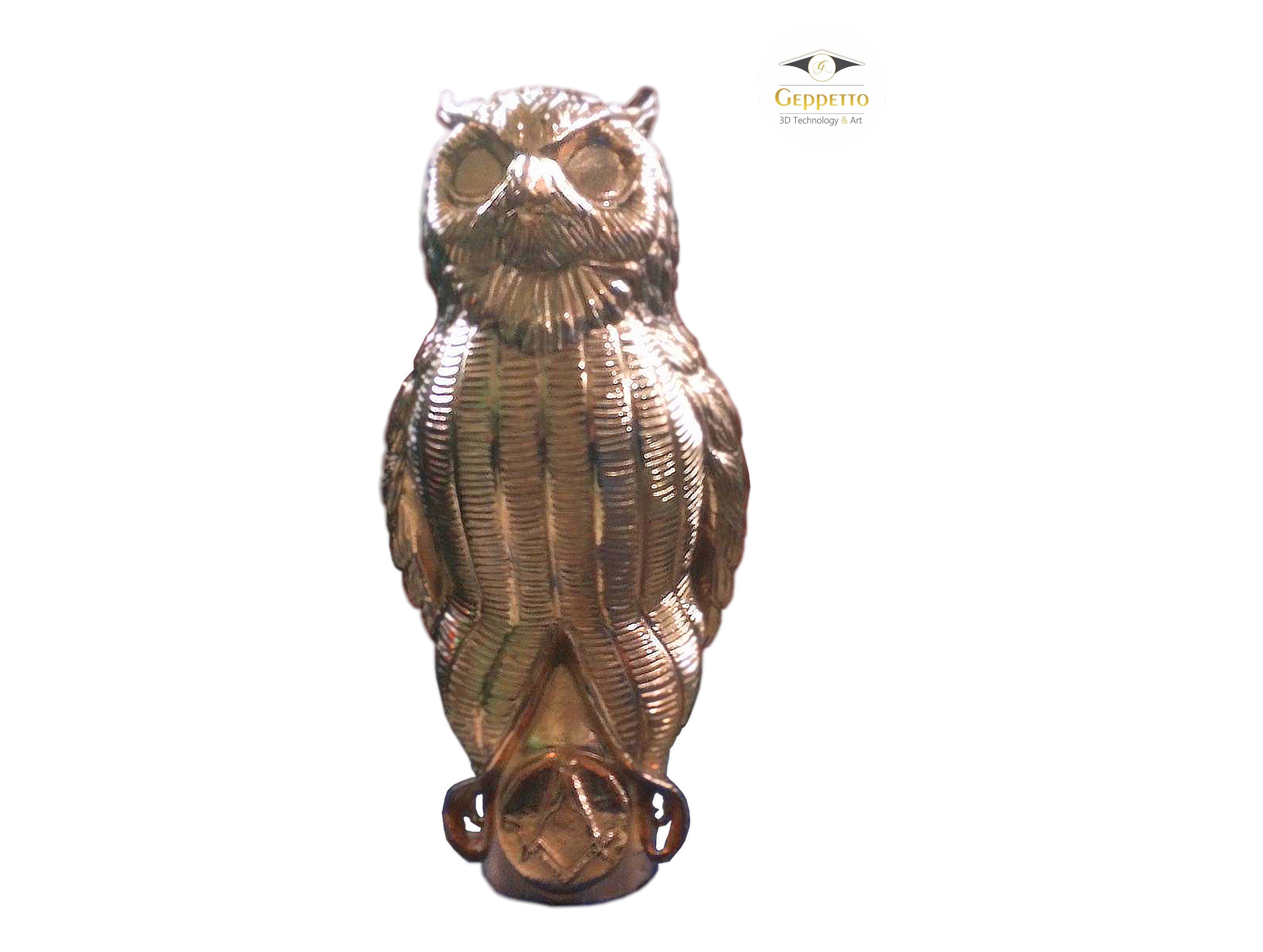 OWL  sculpture Ready to Print 3D print model_1