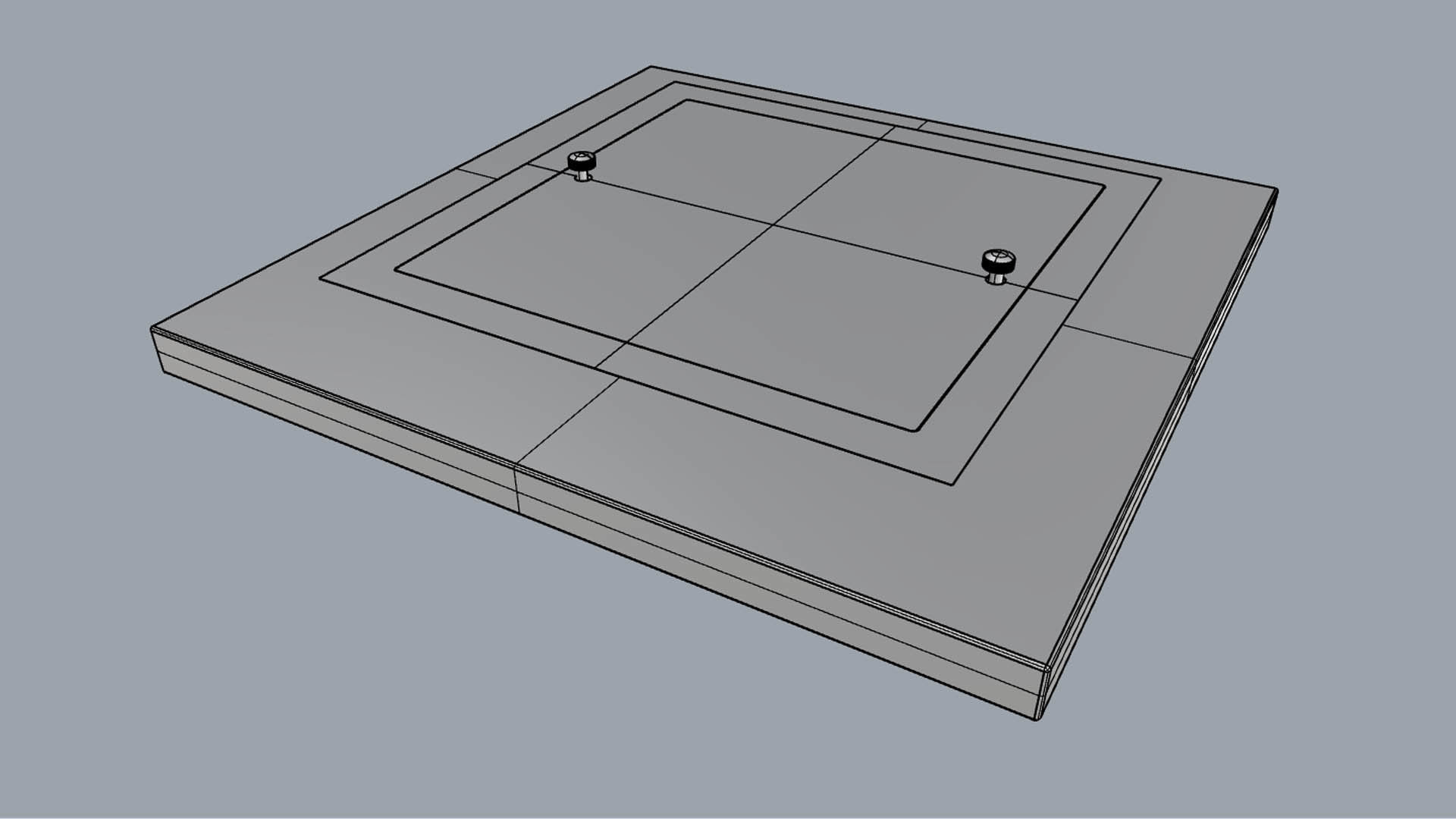 Chandelier Vitralys Beechwood Brown 3D model_24