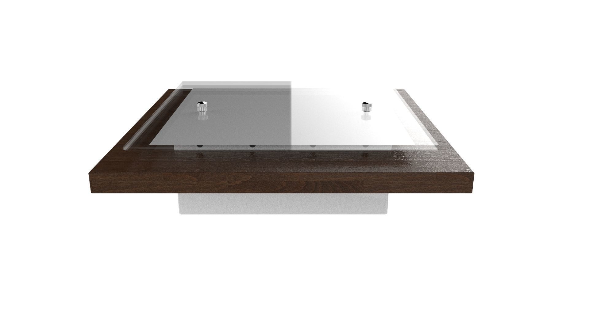 Chandelier Vitralys Beechwood Brown 3D model_1