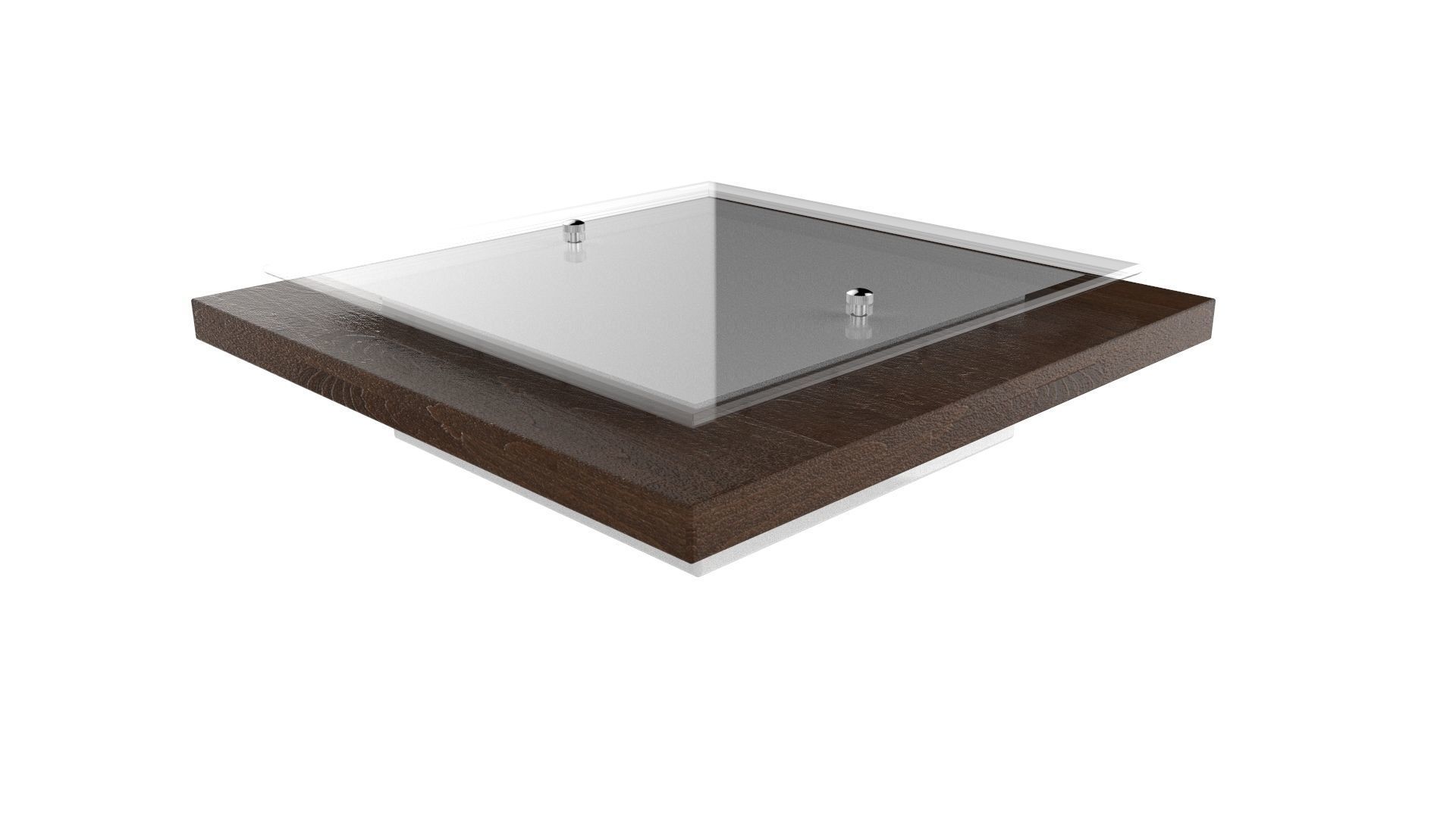 Chandelier Vitralys Beechwood Brown 3D model_4