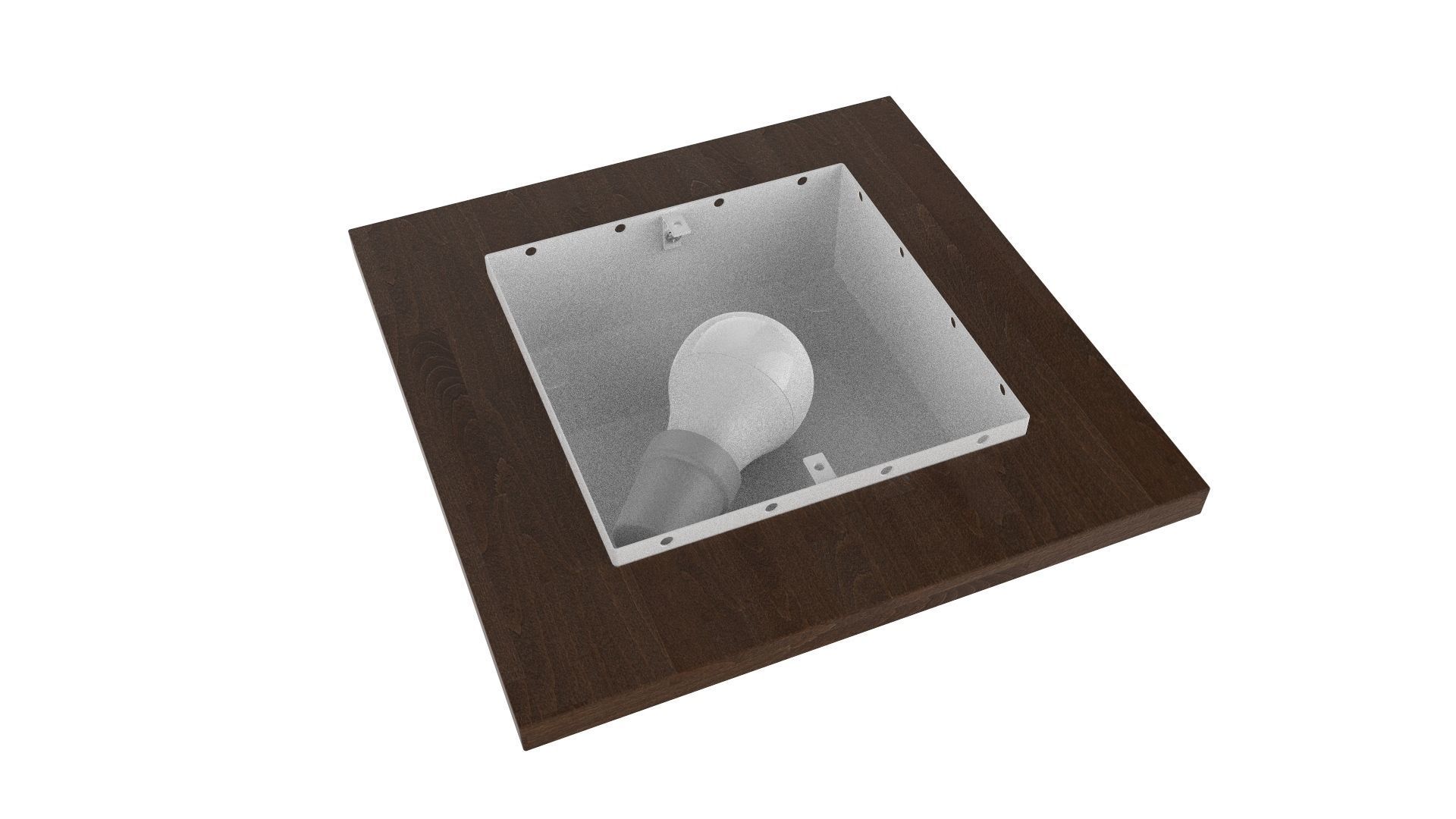 Chandelier Vitralys Beechwood Brown 3D model_15