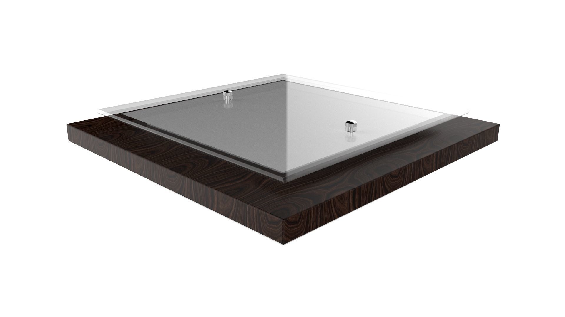 Chandelier Vitralys Walnut Black 3D model_6