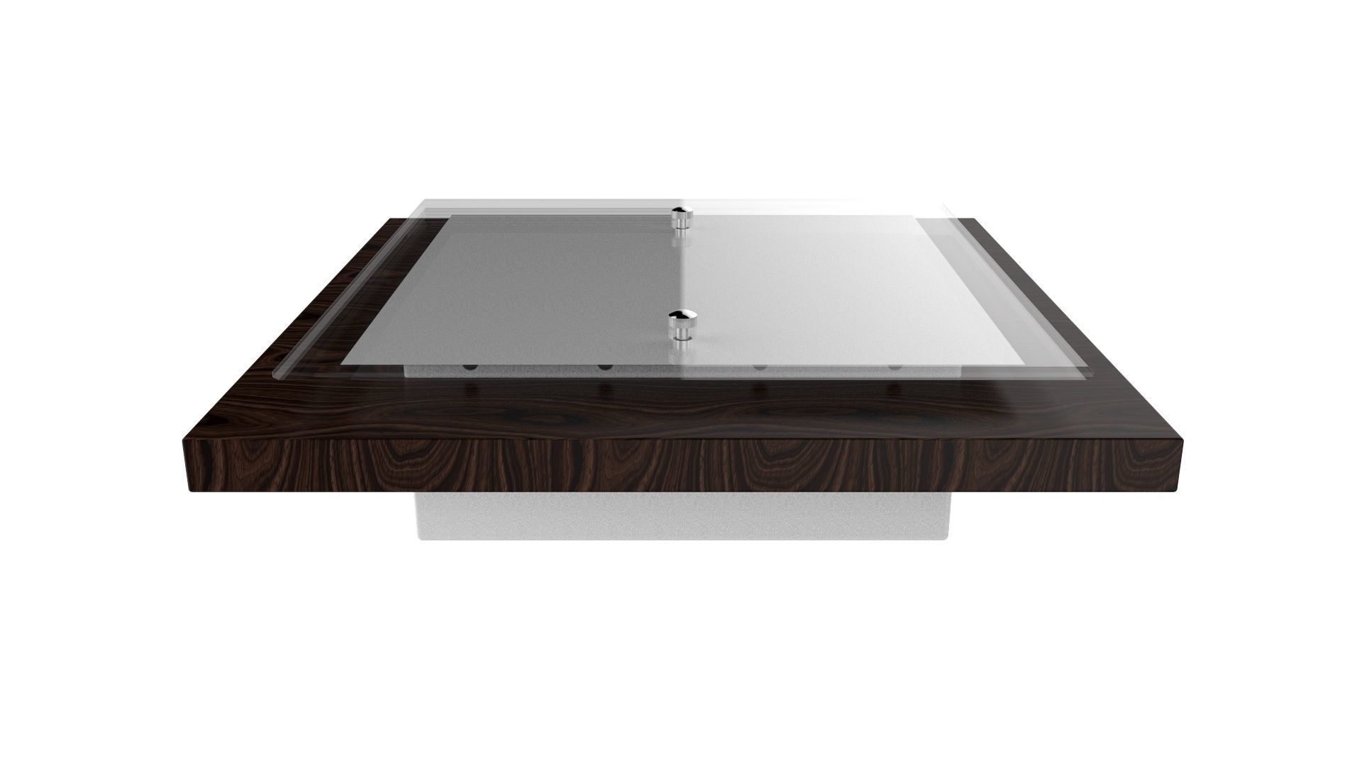 Chandelier Vitralys Walnut Black 3D model_4