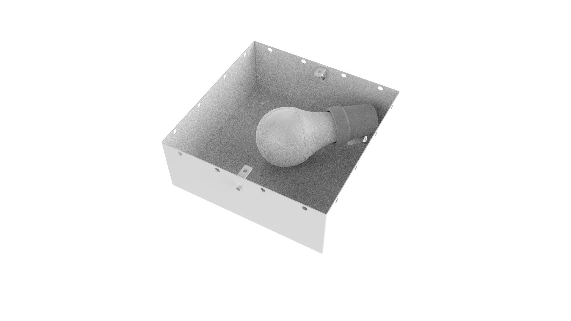 Chandelier Vitralys Walnut Black 3D model_16