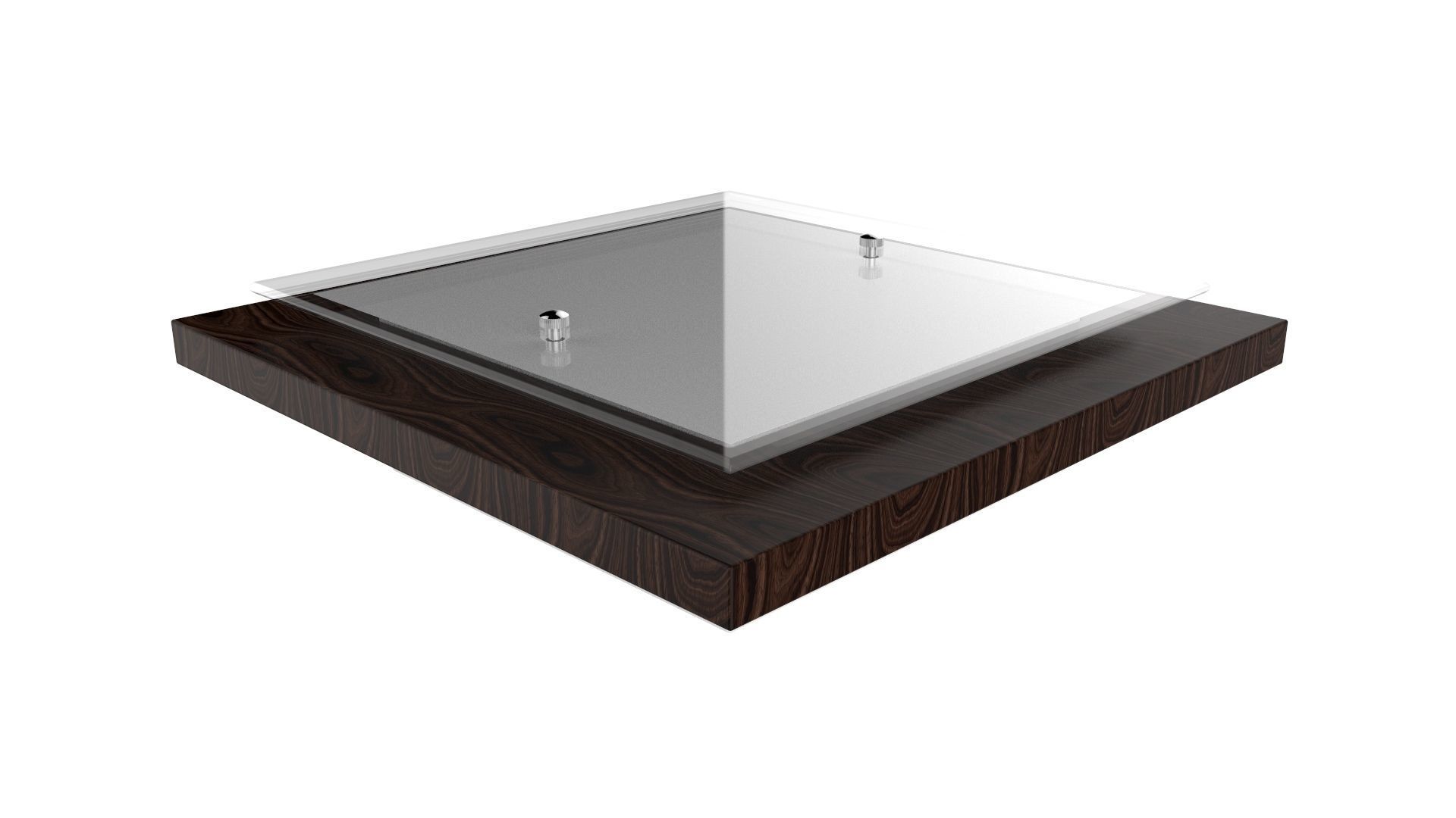 Chandelier Vitralys Walnut Black 3D model_8