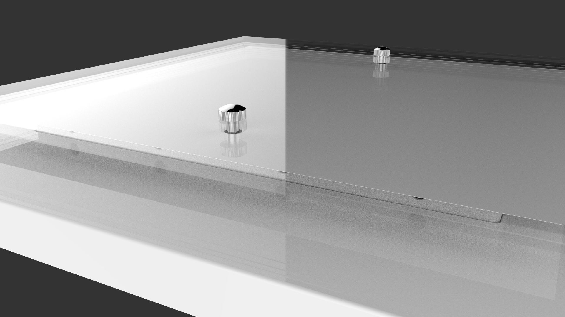 Chandelier Vitralys White 3D model_11