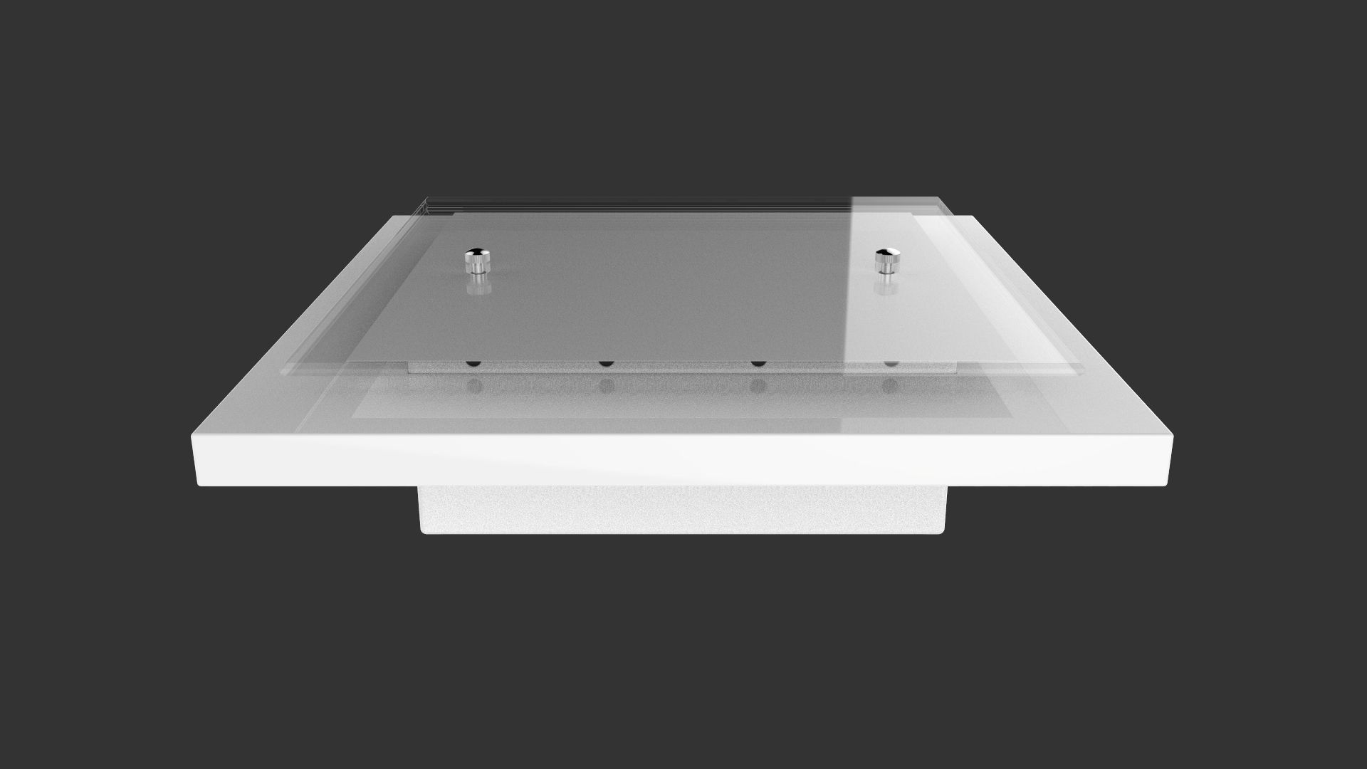 Chandelier Vitralys White 3D model_7