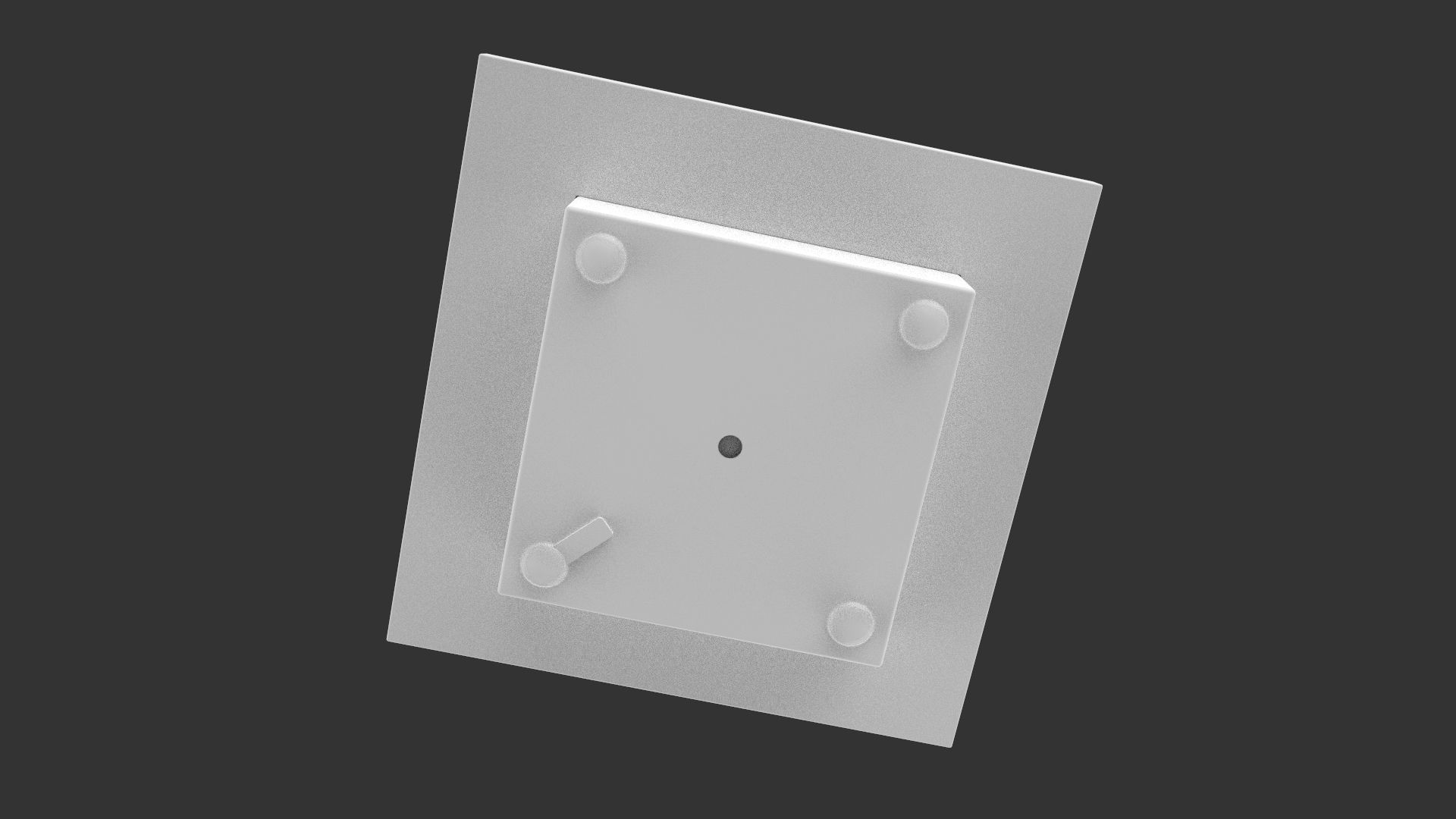 Chandelier Vitralys White 3D model_9