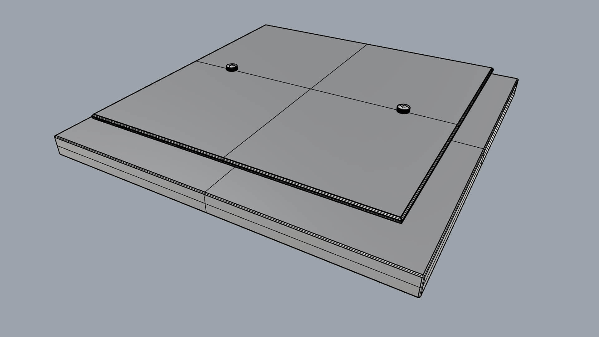 Chandelier Vitralys White 3D model_16