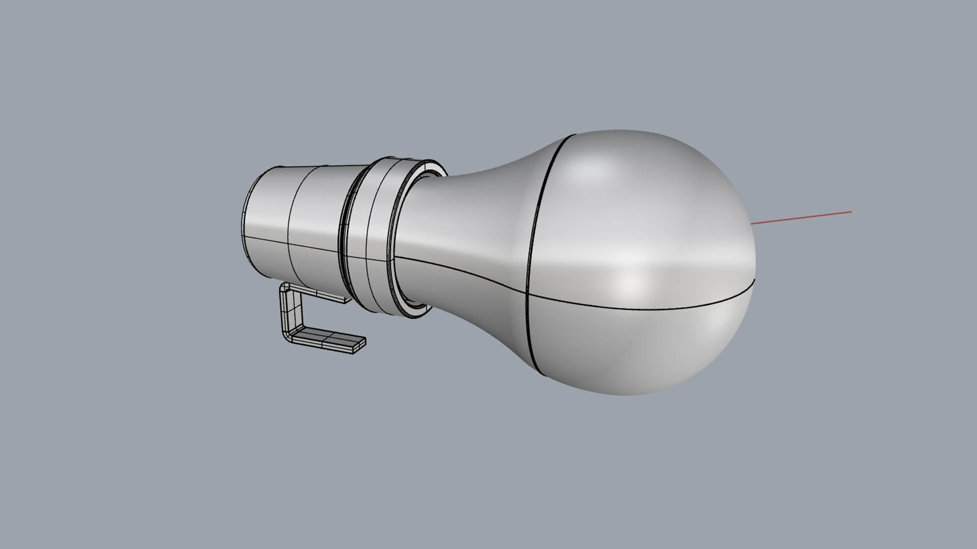 Chandelier Vitralys White 3D model_21