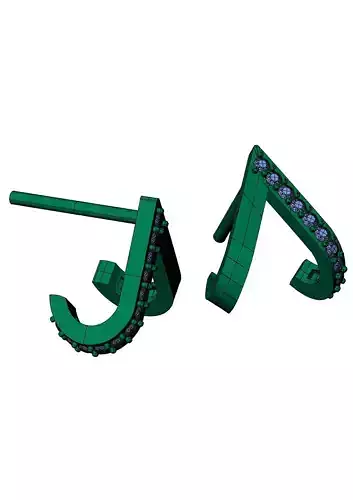 W EARRING two earrings