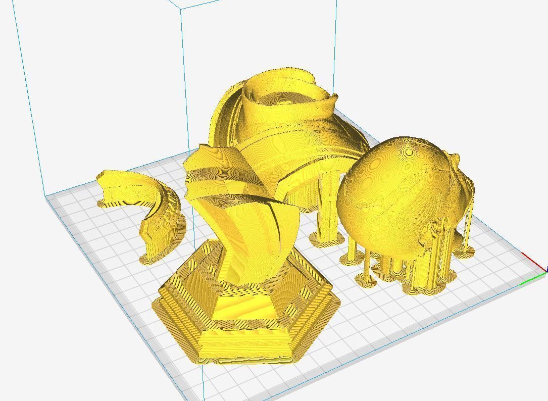 Captain America Bust - with 2 Heads from Marvel 3D print model_25