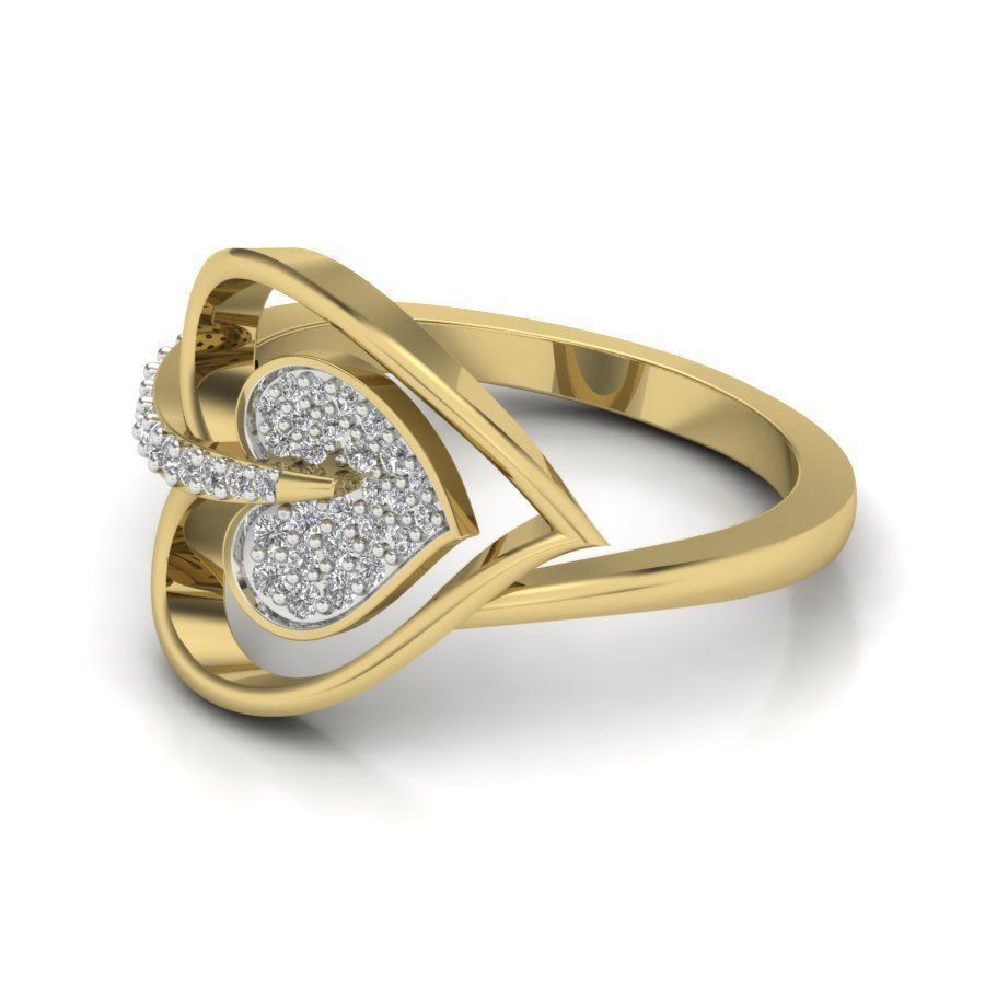 Women ring 3dm render detail 3D print model 3D print model_4