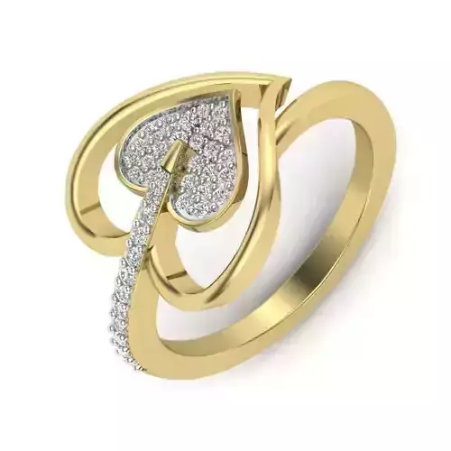 Women ring 3dm render detail 3D print model