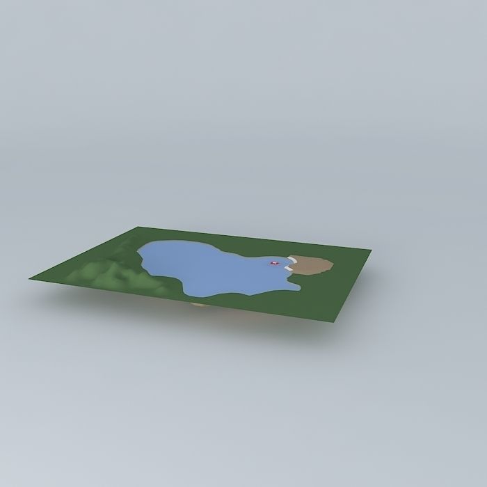 SWIMMIN HOLE 3D model_1