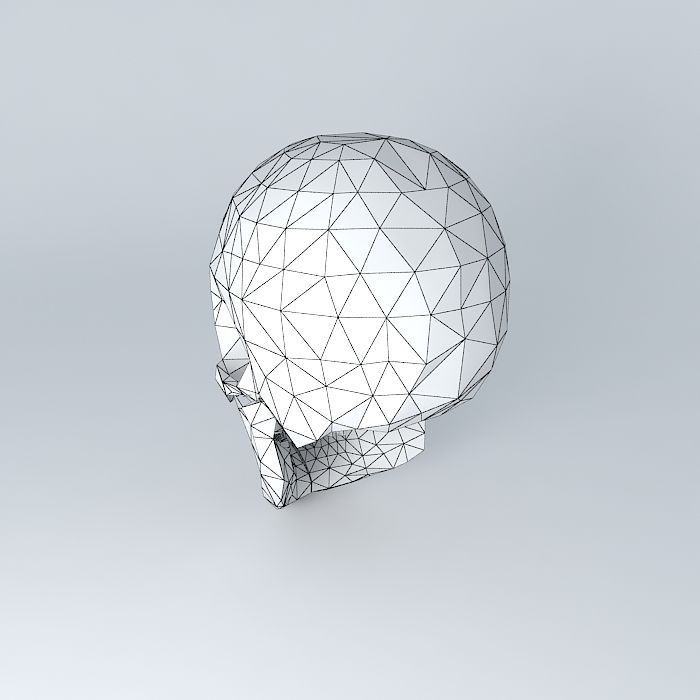 HUMAN SKULL 3D model_4