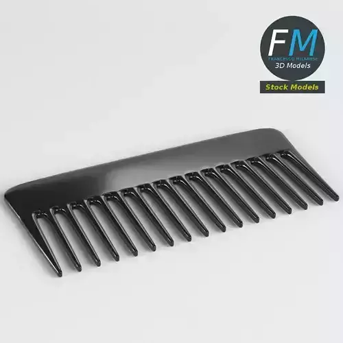 Small wide tooth comb