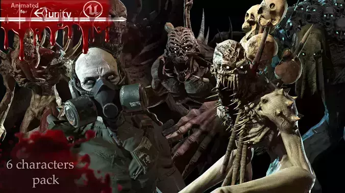 Mutant monster collection pack 