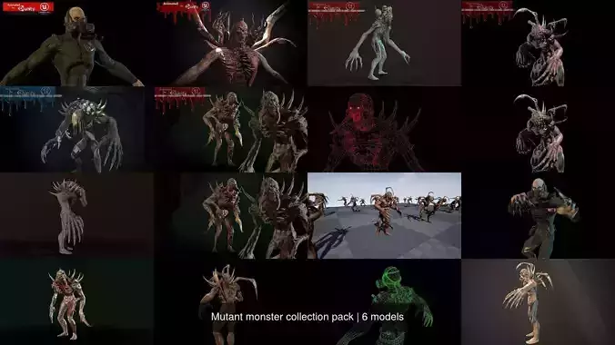 Mutant monster collection pack