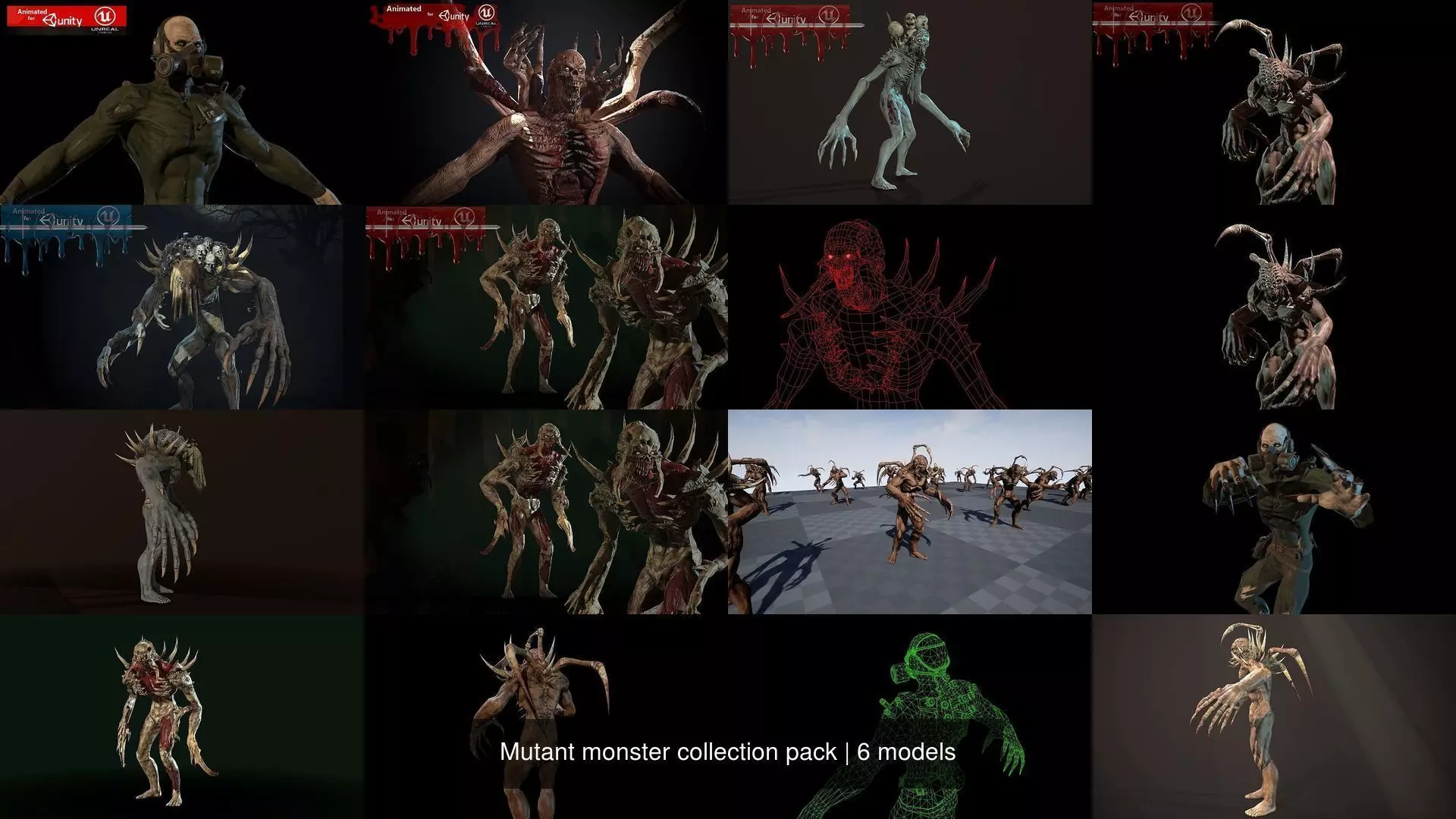 Mutant monster collection pack _13