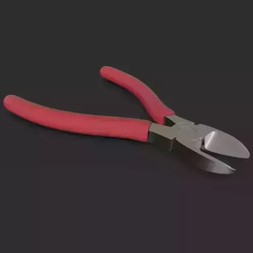 Nippers Low-poly 3D model