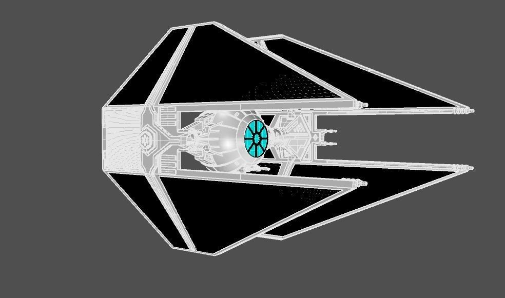 Nurbs Tie Interceptor 3D model_12