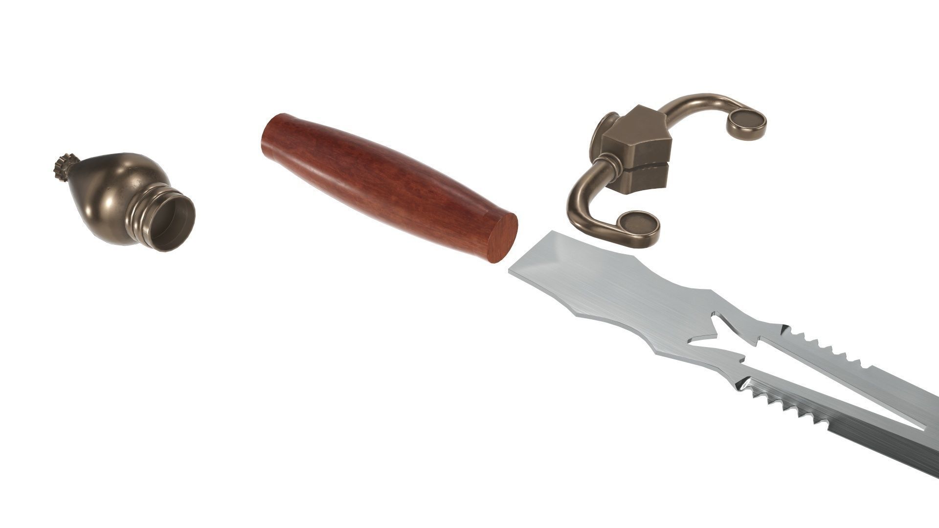 Dagger Fantasy 3 3D model_7