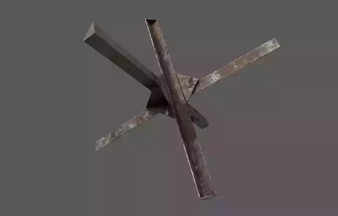 Military Anti-Tank Obstacle