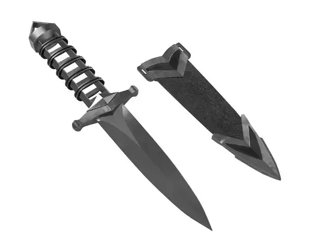 Dagger Fantasy 5v2 3D model