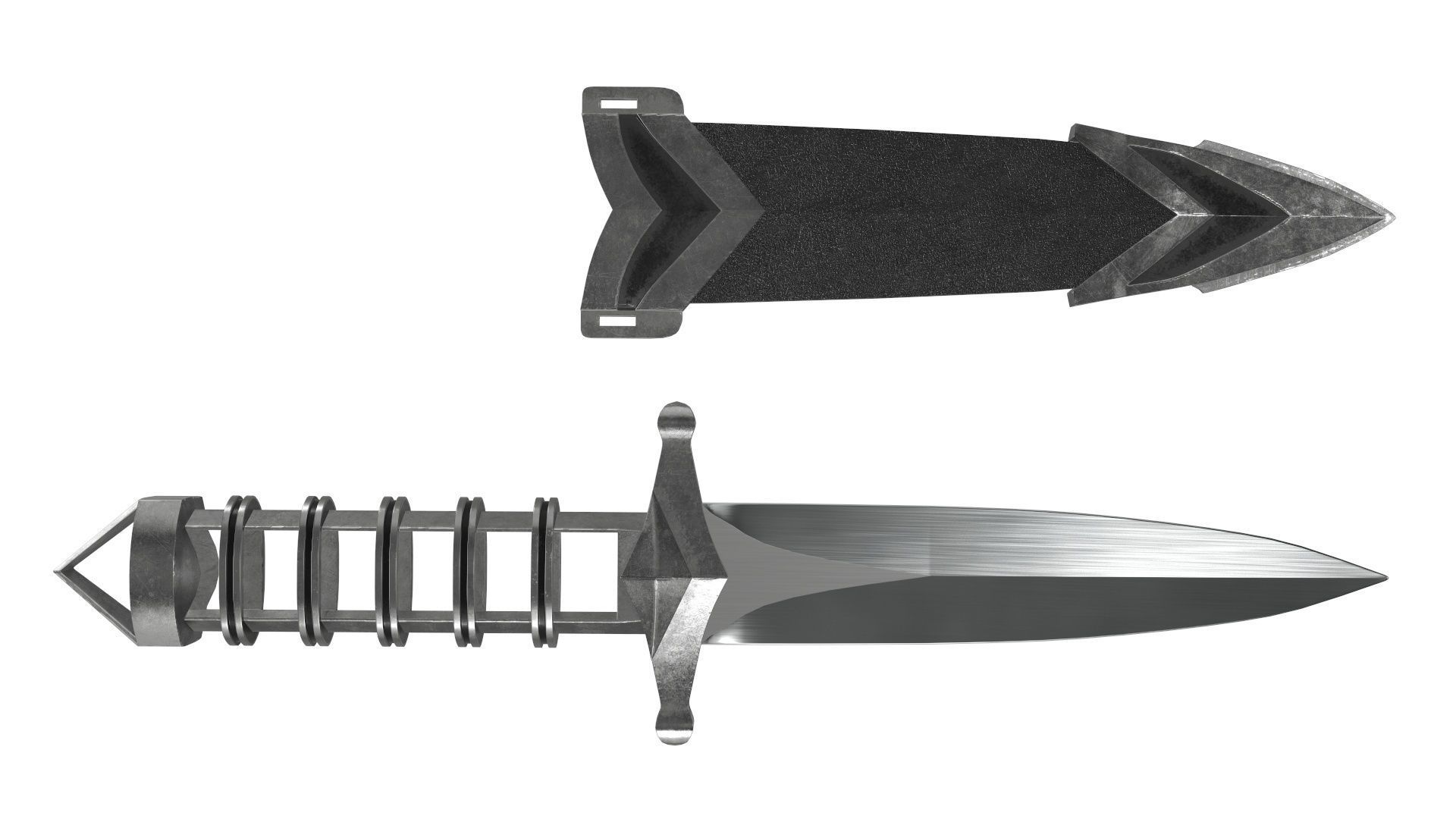 Dagger Fantasy 5v2 3D model_3