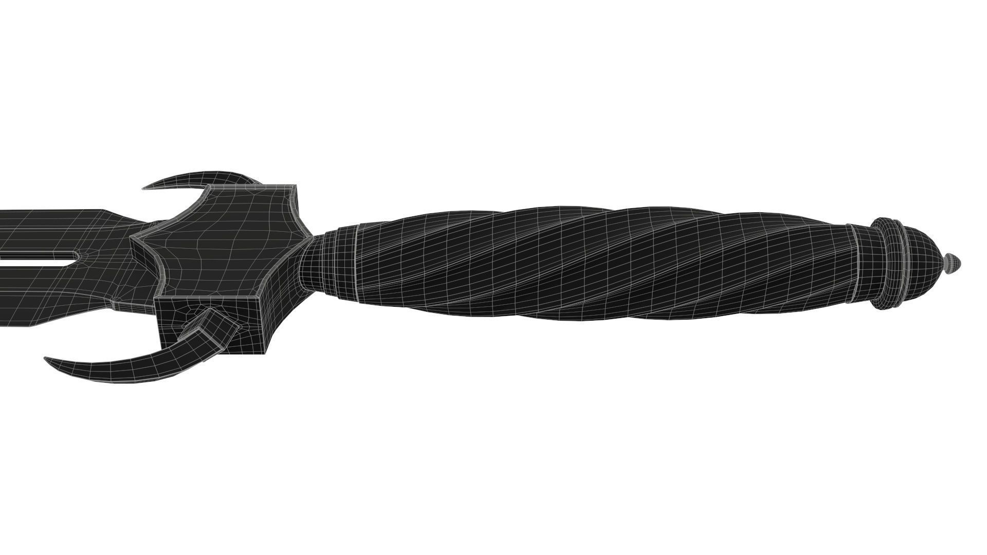 Dagger Japanese 1 3D model_11