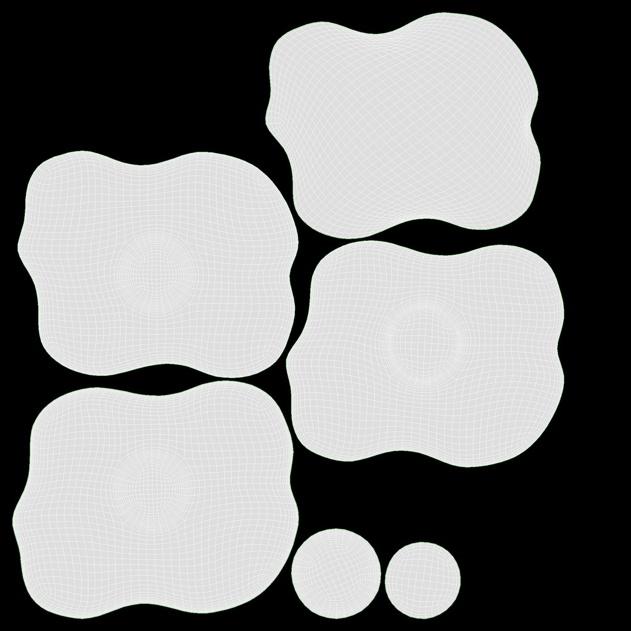 Fried egg 3D model_6