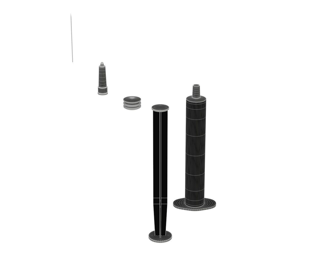 Empty syringe 3D model_2