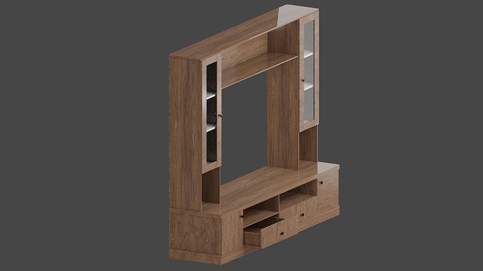 TV Entertainment Unit 3D model
